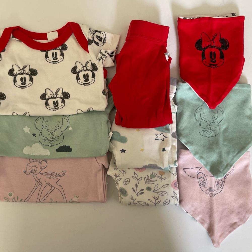 Disney Baby Minnie - Dumbo - Bambi 3 Set Bundle
